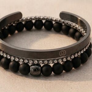 Rivaterra Bracelet Set - Black